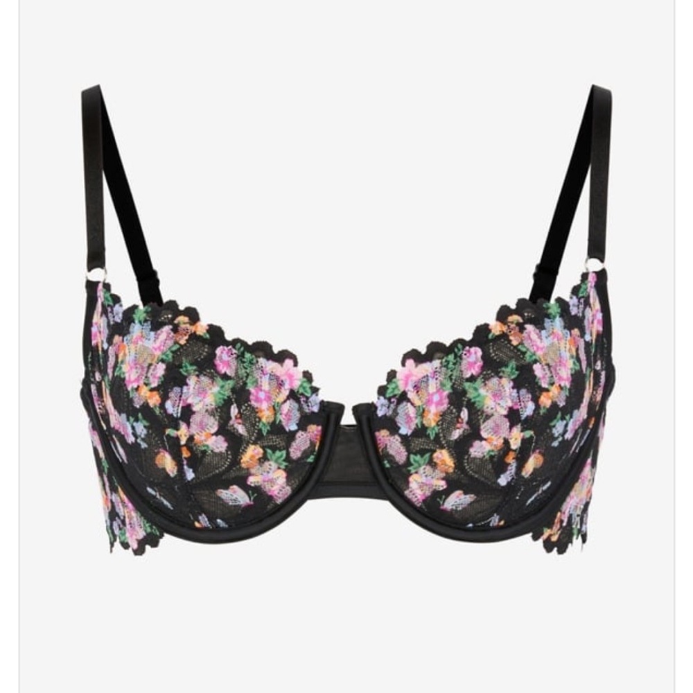 Savage X Fenty Sorry Not Sorry lace balconette bra